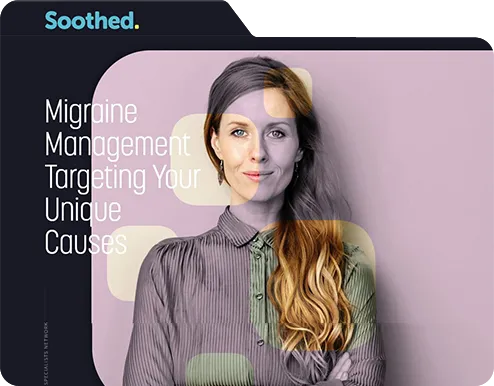 soothed.co UI website hero design